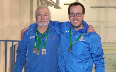 Cuatro medallas en el campeonato andaluz master de PC