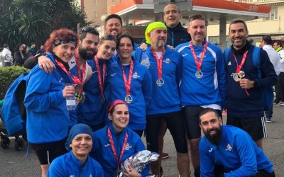 Club Trotacalles protagonista en la Media Maratón de Sevilla con 15 participantes